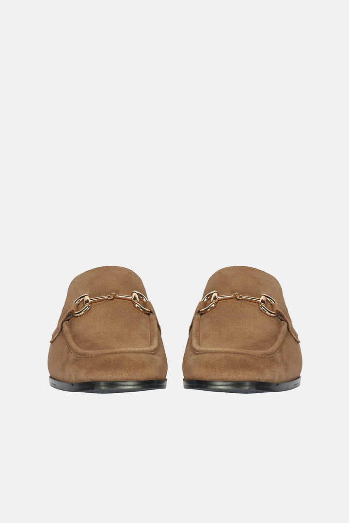 Savannah Suede - Heeled Mule