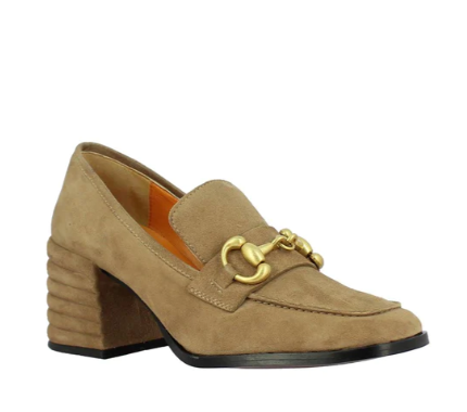 Saint Vera Taupe Leather Handcrafted Shoes