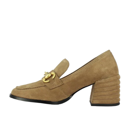 Saint Vera Taupe Leather Handcrafted Shoes