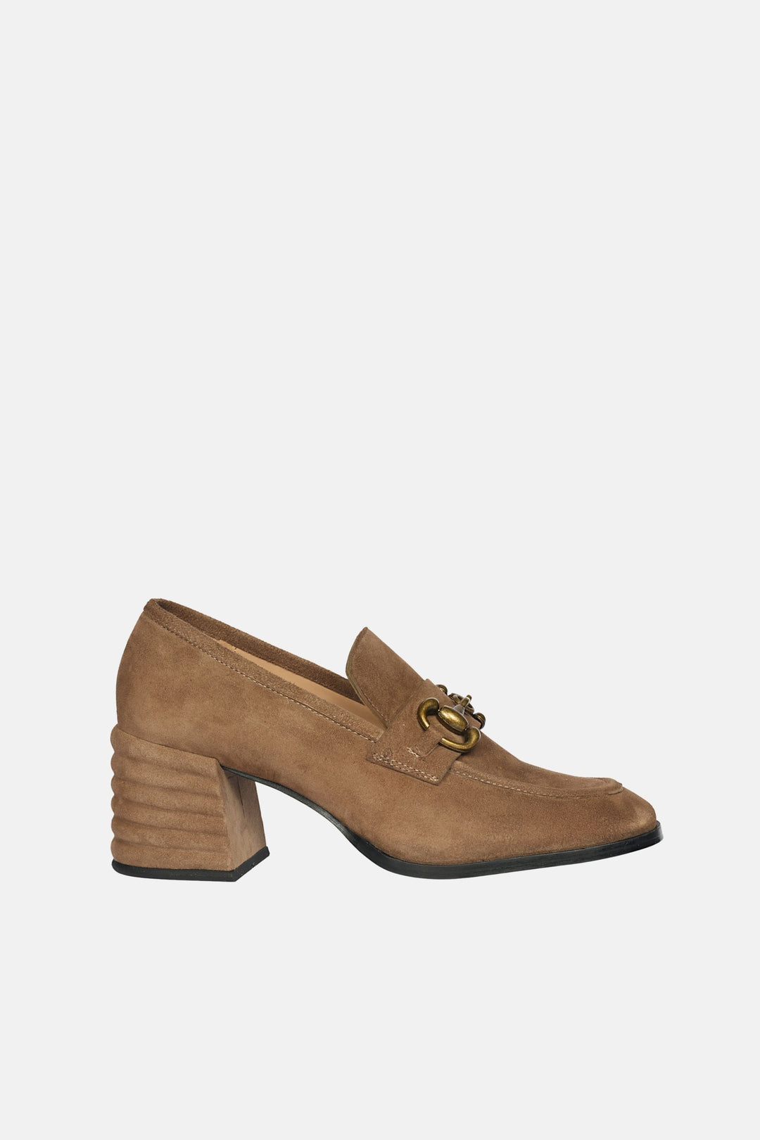 Vera Suede - Heeled Loafers