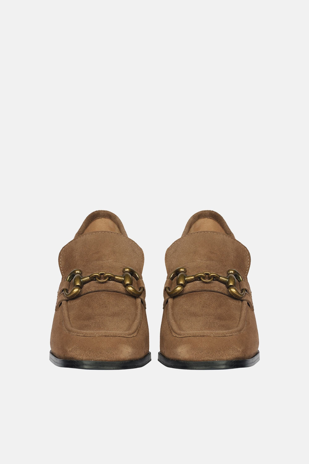 Vera Suede - Heeled Loafers