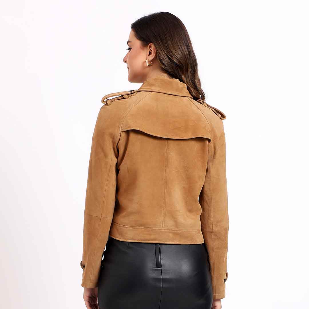 Saint Reba Conic Leather Women Jackets