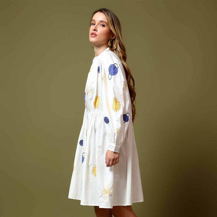 ladies white cotton dress Women Block print maxi Sundress, Plus Size, Made to order, Custom Made SaintG Closure ladies white maxi dress You