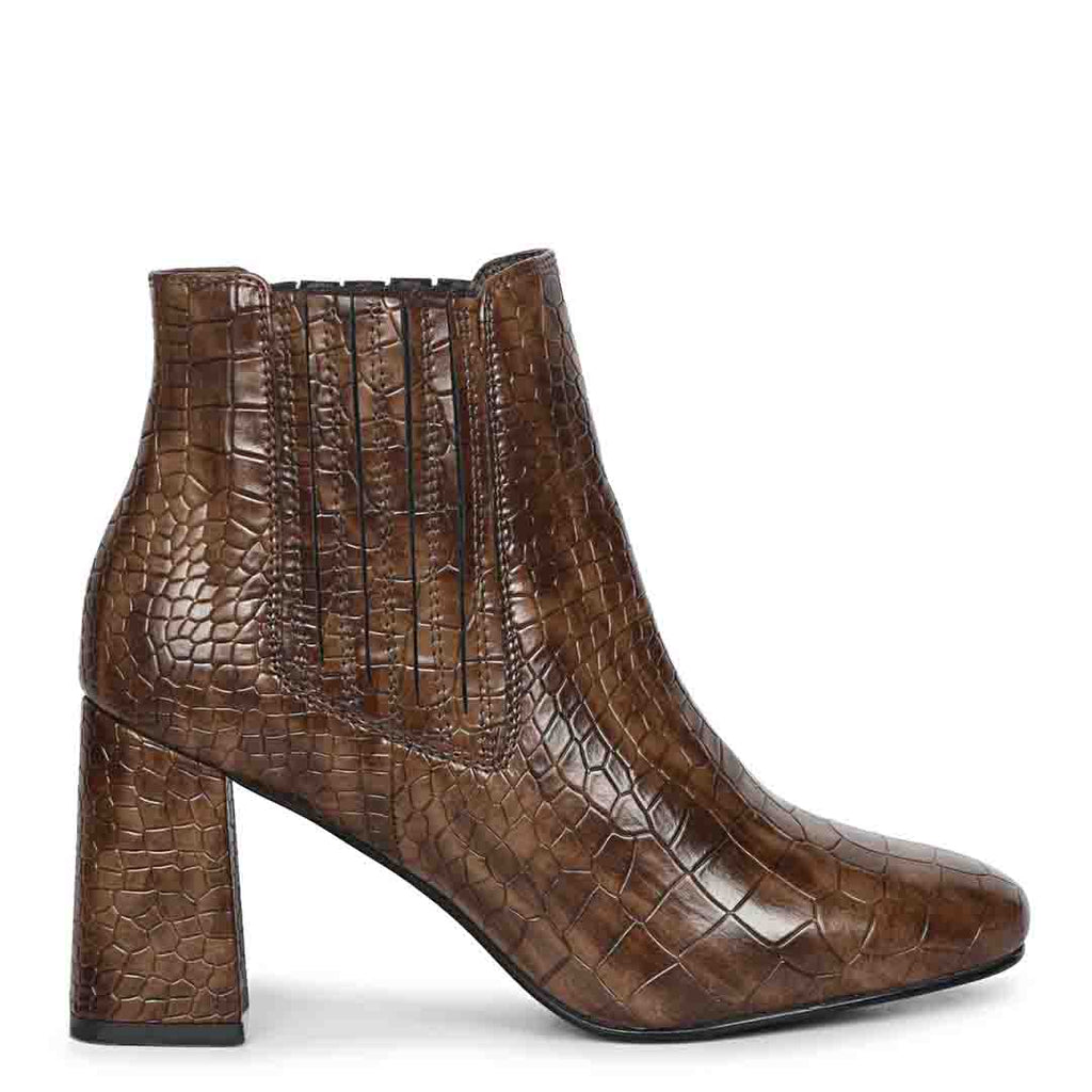 4952 Elba Brown Whiskey Leather Ethem Ankle Boot at  NEW ETHEM women\'s elba ankle boots in brown display picture 1