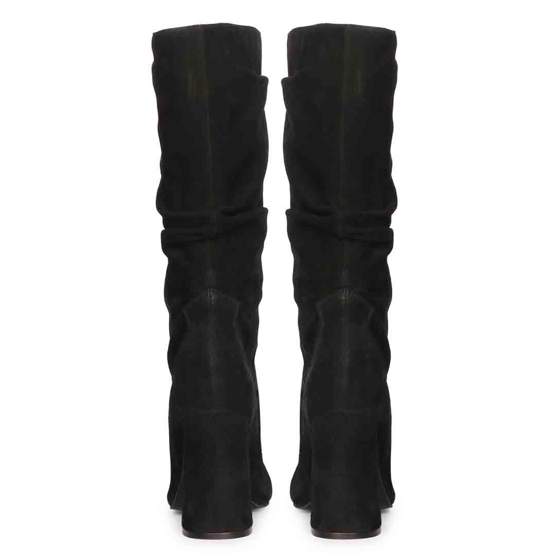 Saint Nameen Black Handcrafted Calf Boots