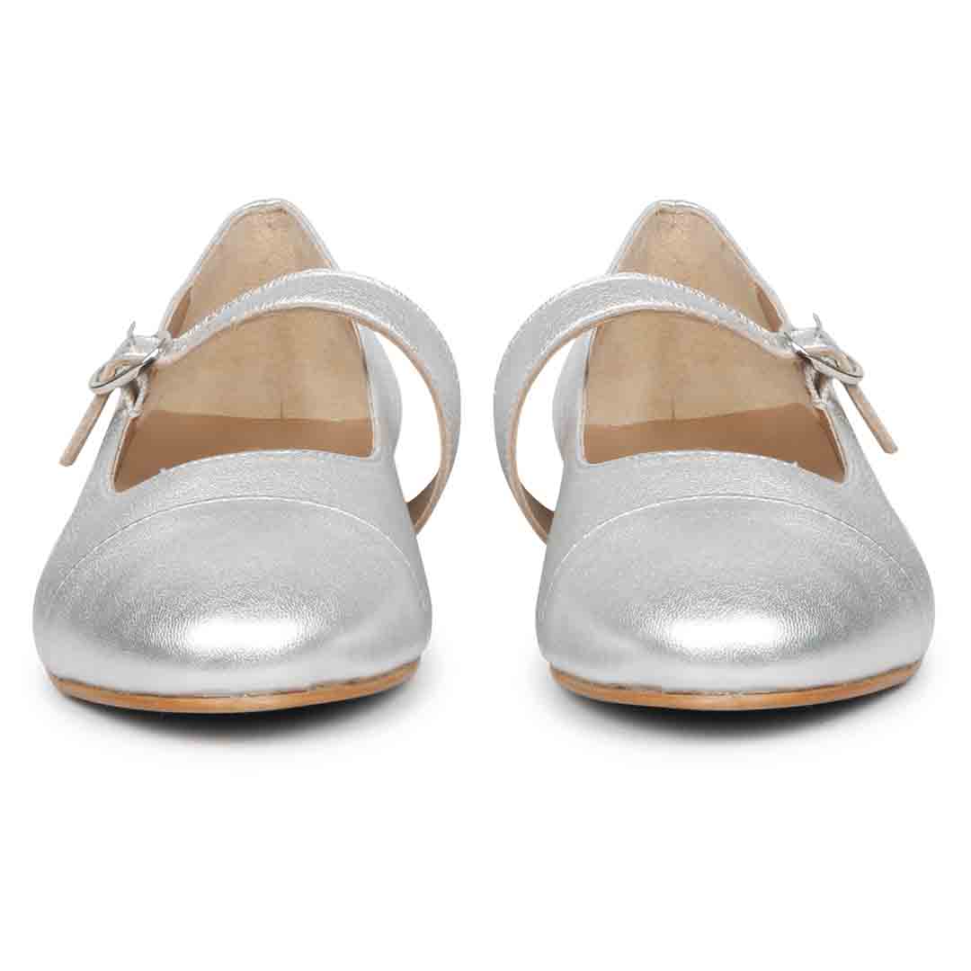 Saint Garlen Metallic Silver Handcrafted Ballerina