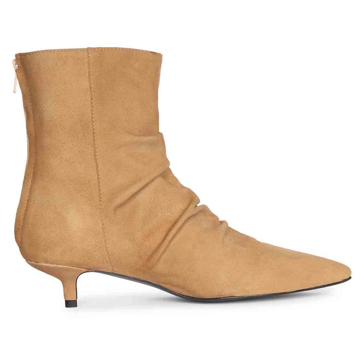 Saint Florino Beige Handcrafted Ankle Boot