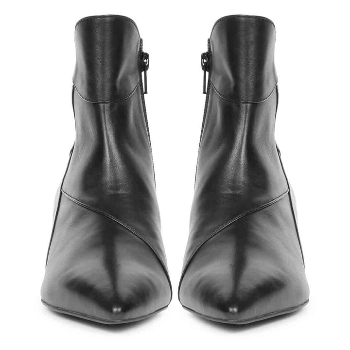 Saint Sharron Black Pointed Toe Ankle Boot