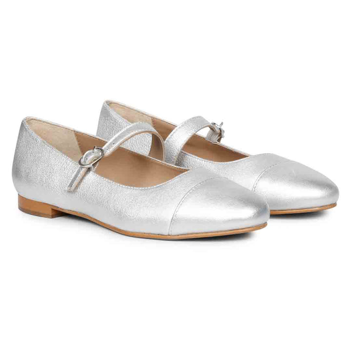 Saint Garlen Metallic Silver Handcrafted Ballerina