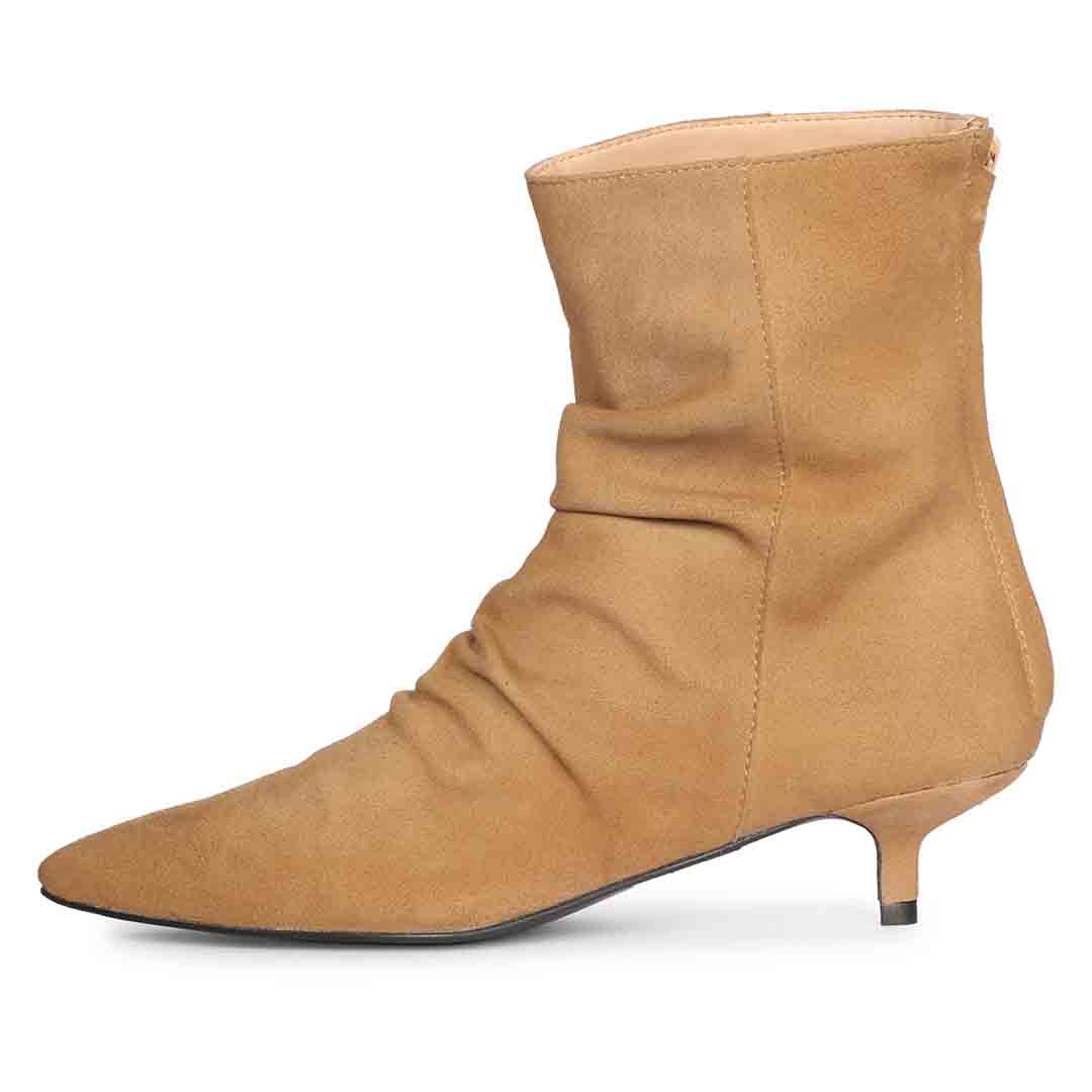 Saint Florino Beige Handcrafted Ankle Boot