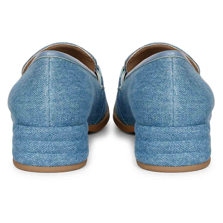 Saint Jacqueline Denim Handcrafted Shoes