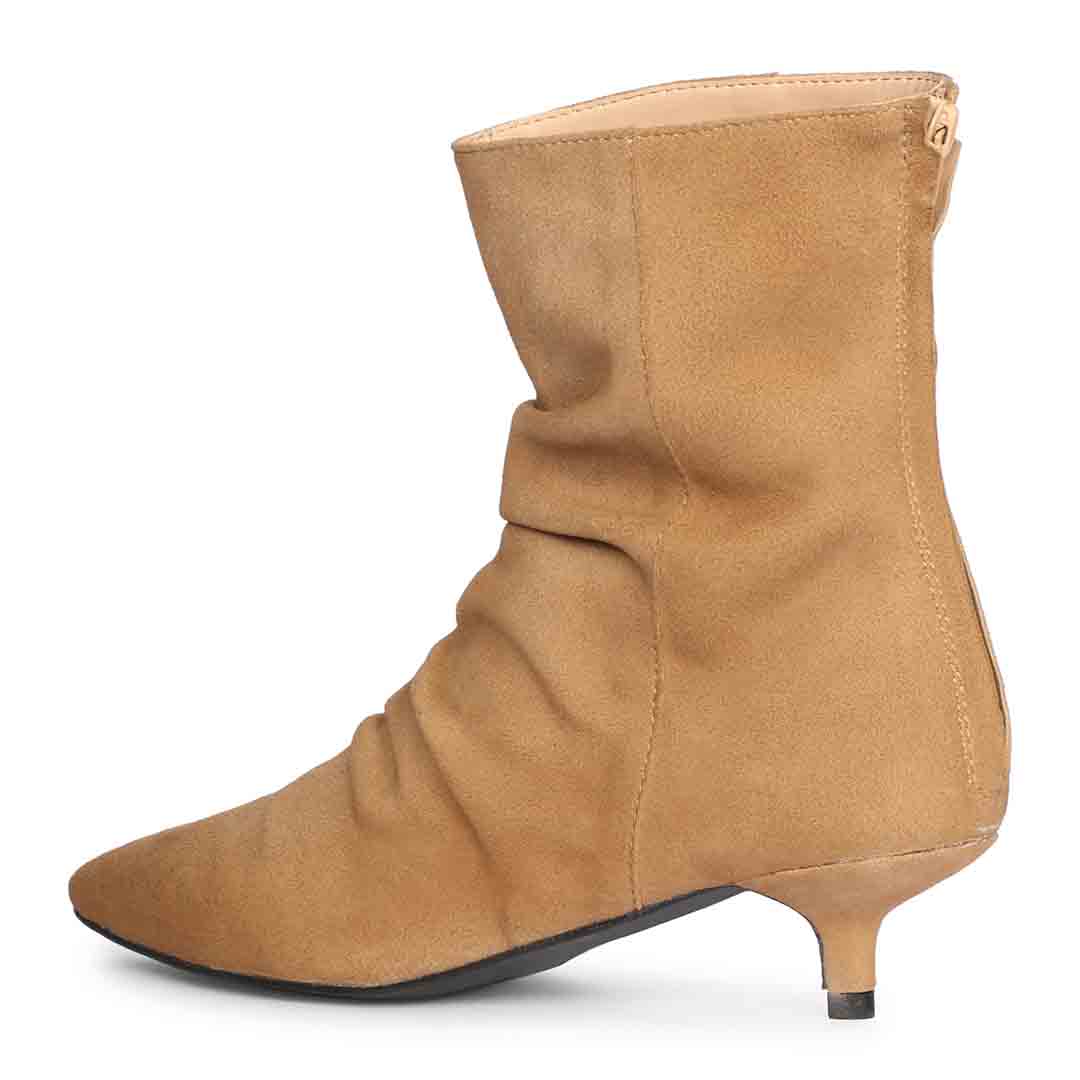 Saint Florino Beige Handcrafted Ankle Boot