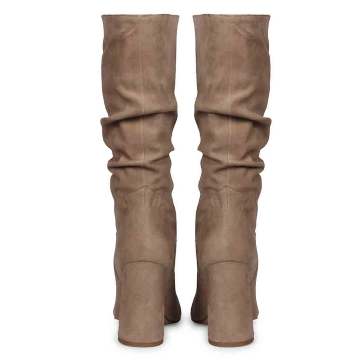 Saint Nameen Taupe Handcrafted Calf Boot