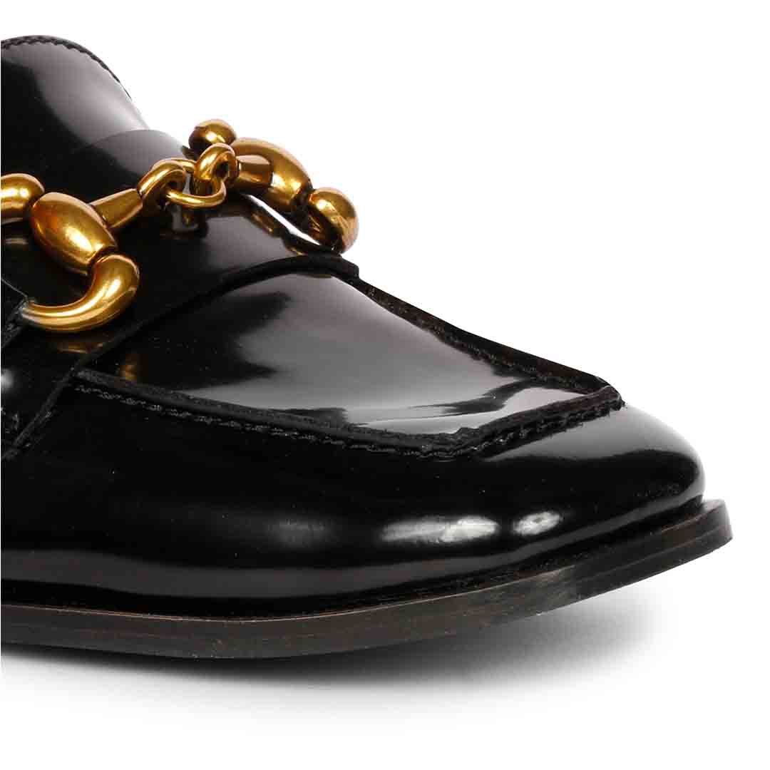 Saint Cosmos Black Handcrafted Leather Shoes