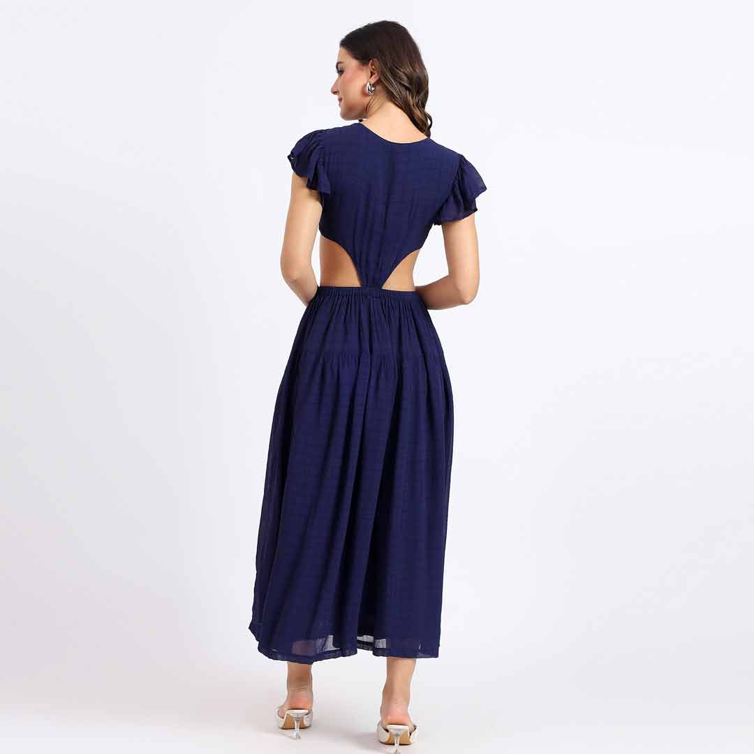 Saint Luna Womens Blue Colour Long Dress