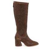 Saint Manon Bronze Leather Long Boots