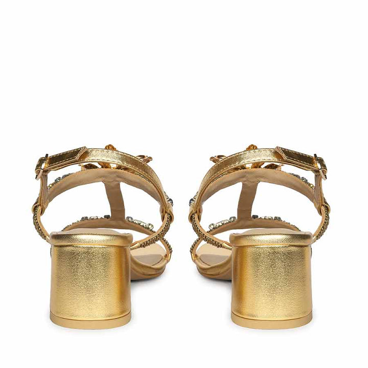 Saint Gold Leather Heel