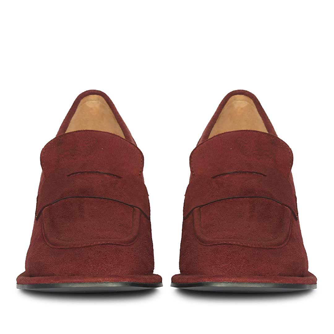Viviana Suede - Heel Loafers