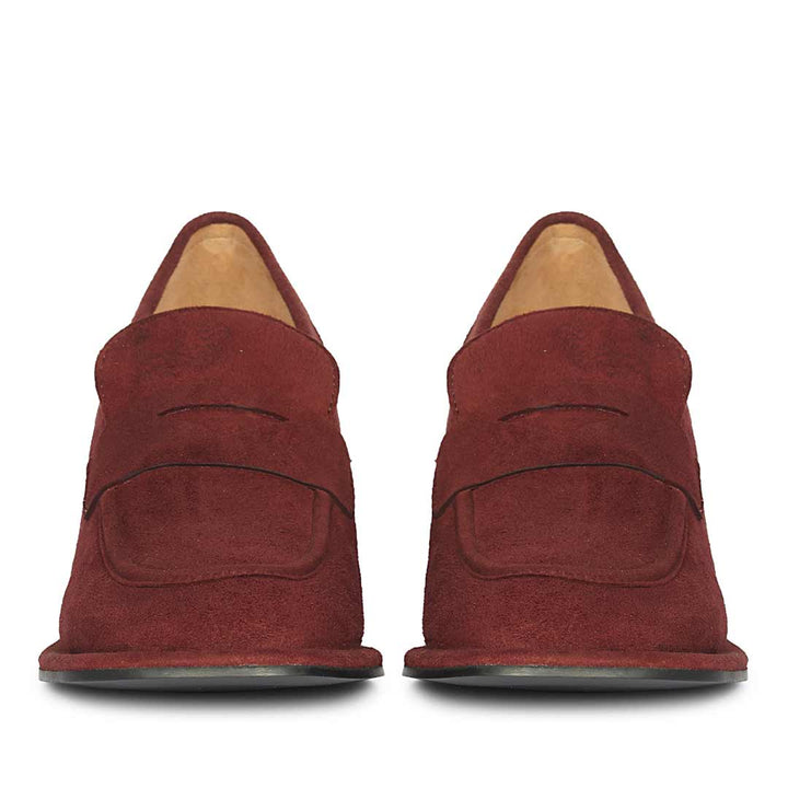 Viviana Suede - Heel Loafers