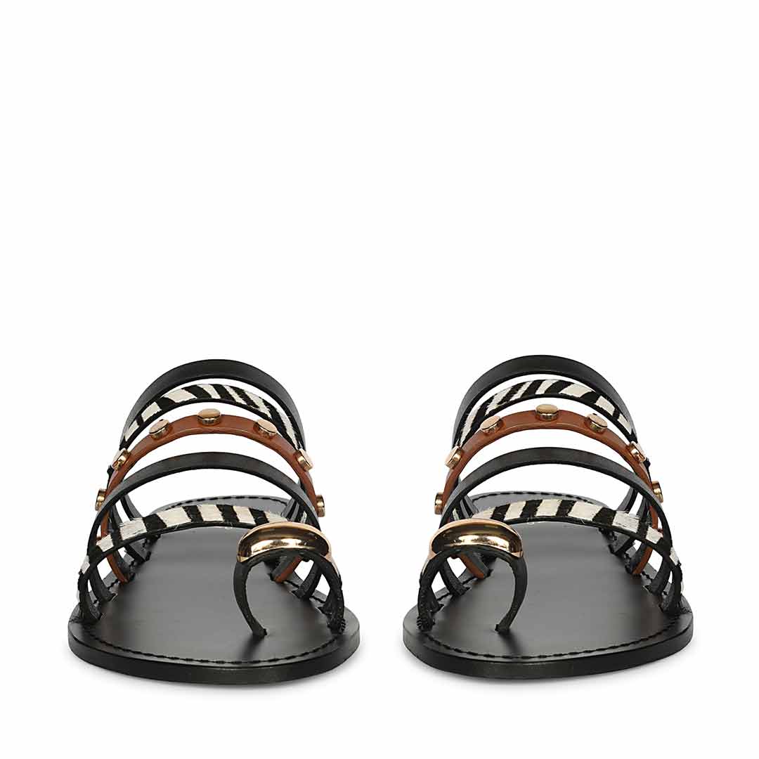 Saint Multi Leather Flat