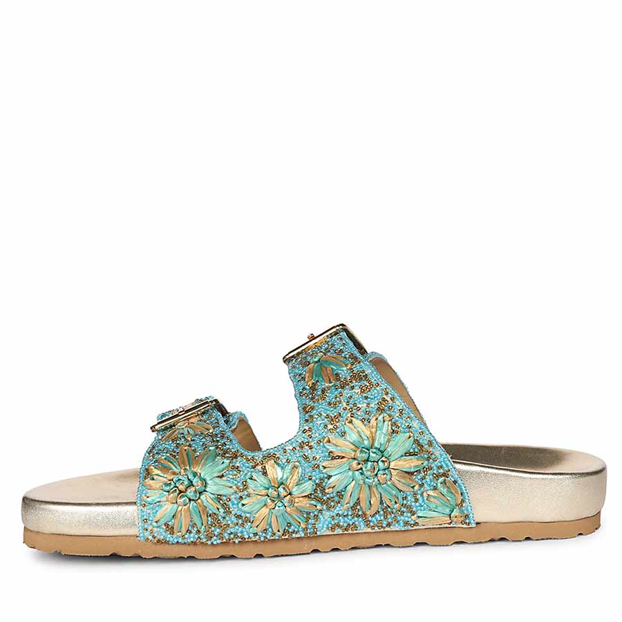 Saint Elliot Tarquic Leather Platform Sandals