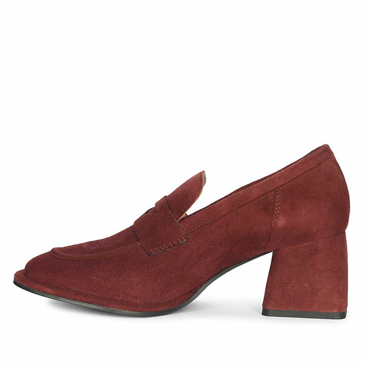 Viviana Suede - Heel Loafers