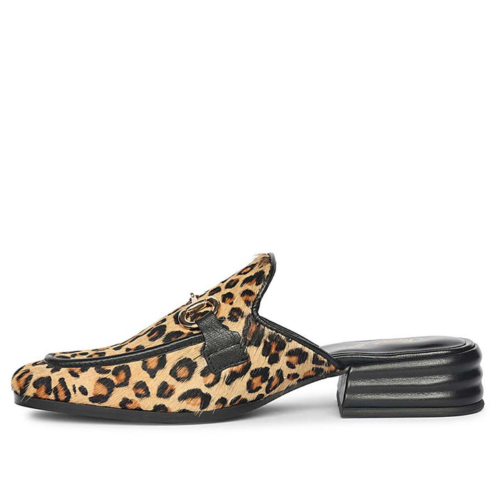 Savannah Calf - Heeled Mule