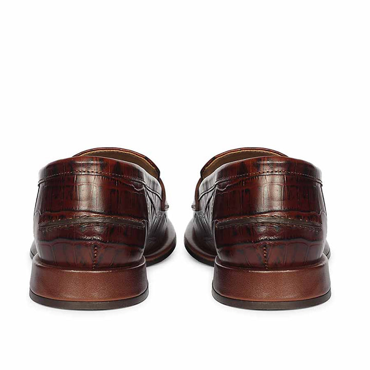 Carla Croco - Heel Loafers