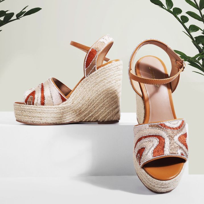 Saint Marcilia Multi Brown Wedges