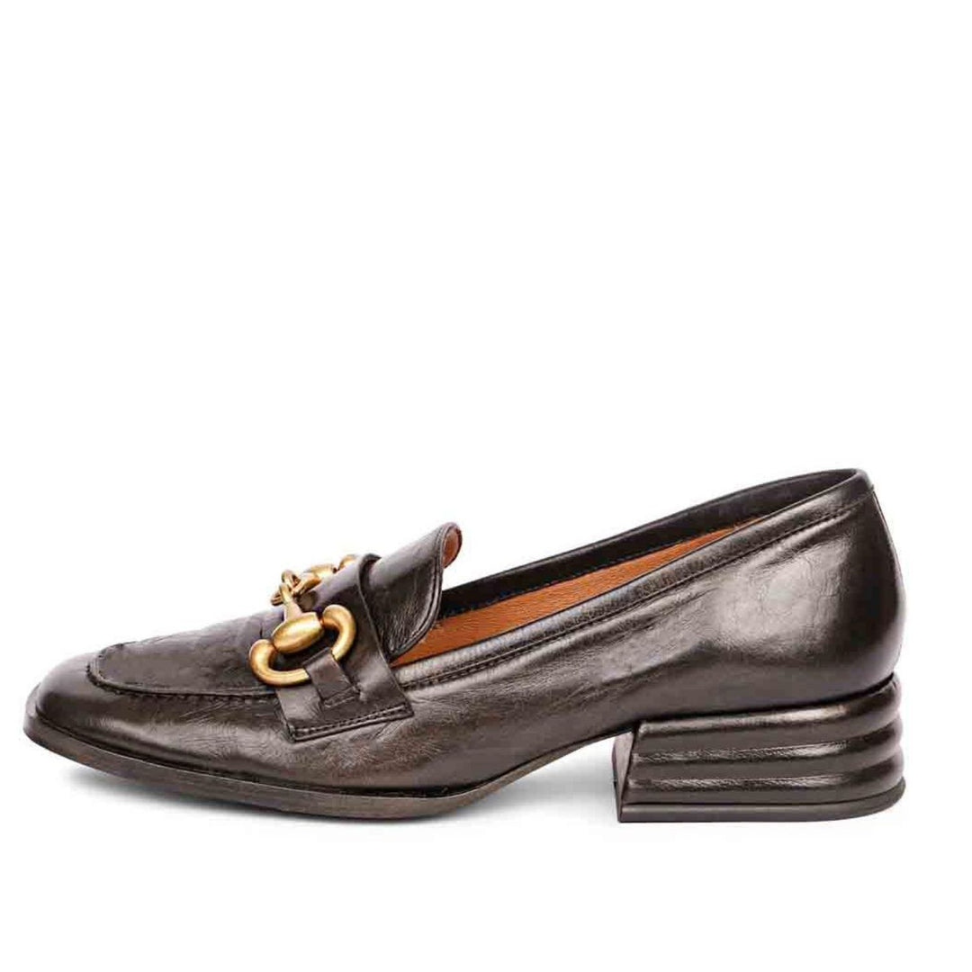 Saint Jacqueline Leather Black Handcrafted Shoes
