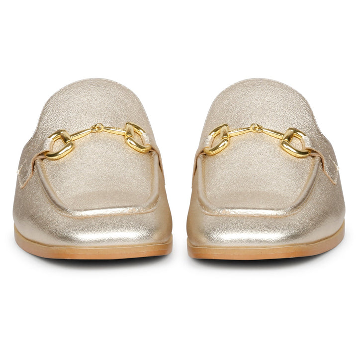 Savannah Metallic - Flat Mules