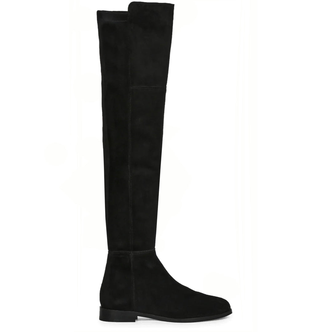 womens black suede dress boots Rokment High Heels for Women Ladies Winter Fall Pointed Toe Slip on Pumps Short Ankle Booties, Women's, Size: 8.5 driven features Women's Fashion Wide Calf Boots
