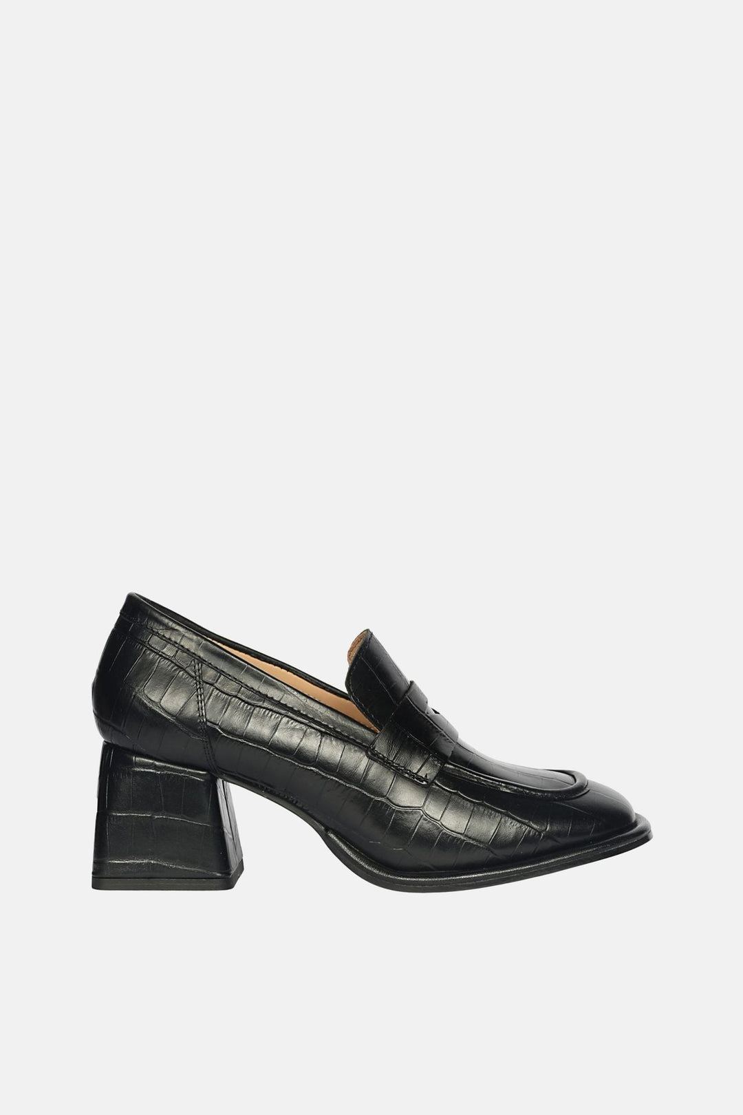 Viviana Croco - Heel Loafers