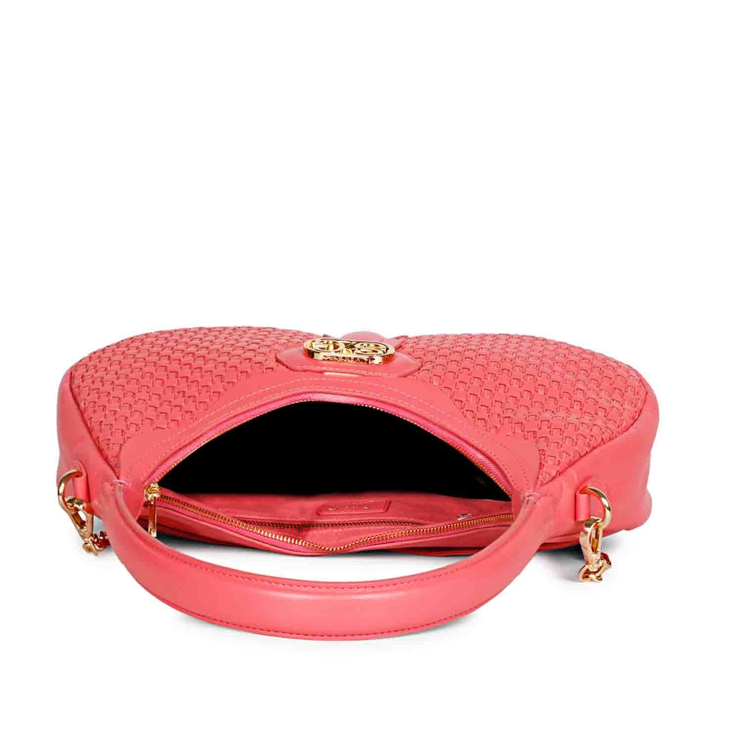 Tesorina Coral Hand Woven Leather Hobo Bags – SaintG USA