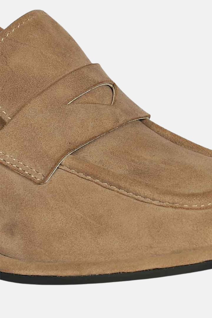 Viviana Suede - Heel Loafers