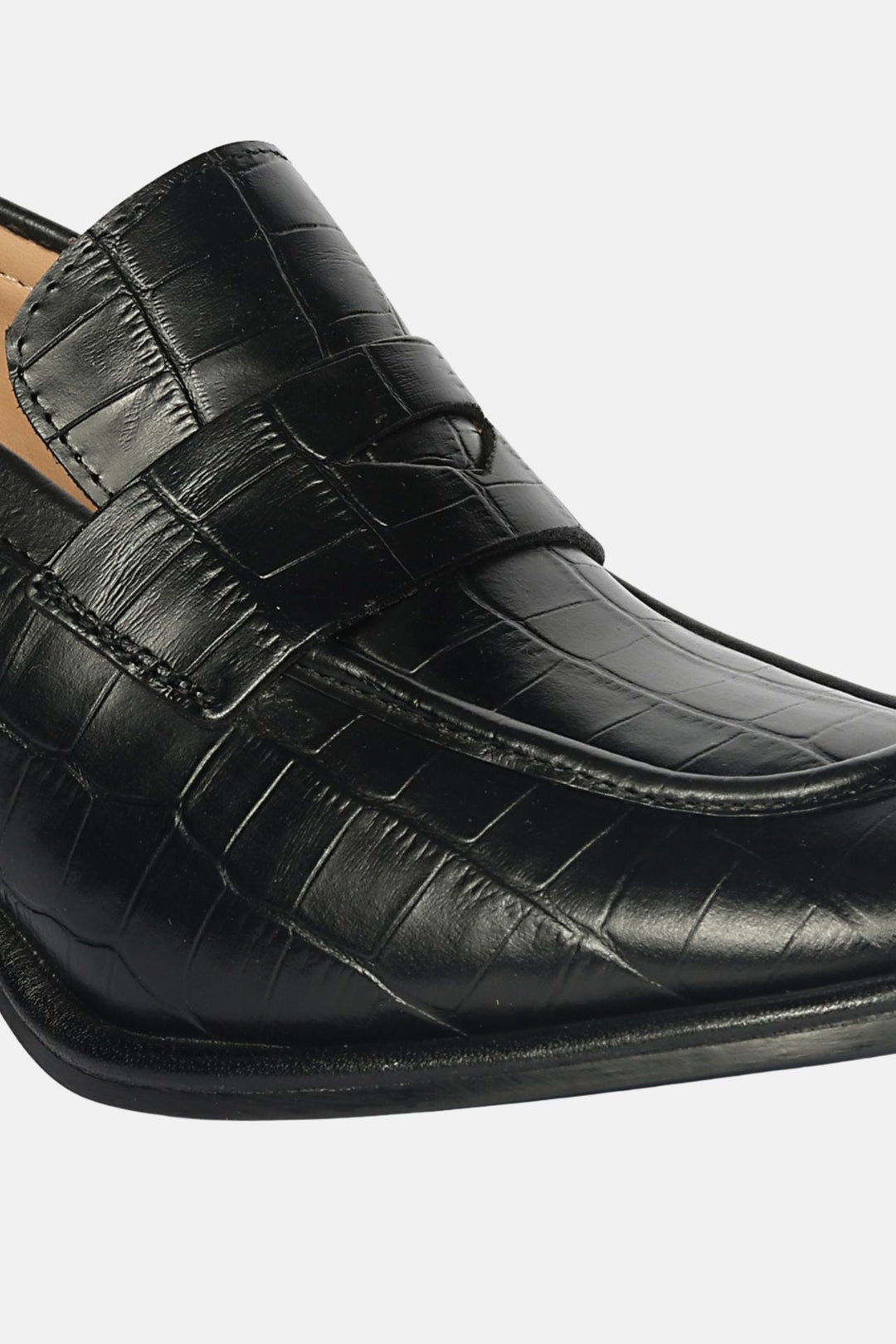 Viviana Croco - Heel Loafers