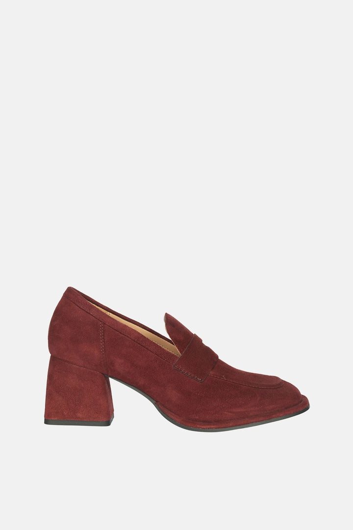Viviana Suede - Heel Loafers