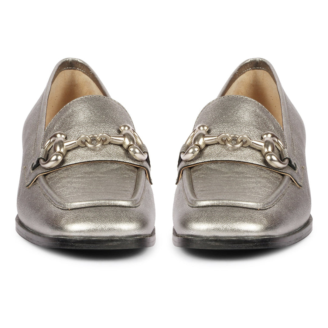 Saint G - Jacqueline Metallic Loafers Footwear