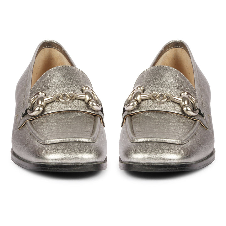 Saint G - Jacqueline Metallic Loafers Footwear
