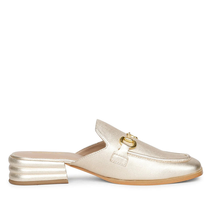 Savannah Metallic - Flat Mules