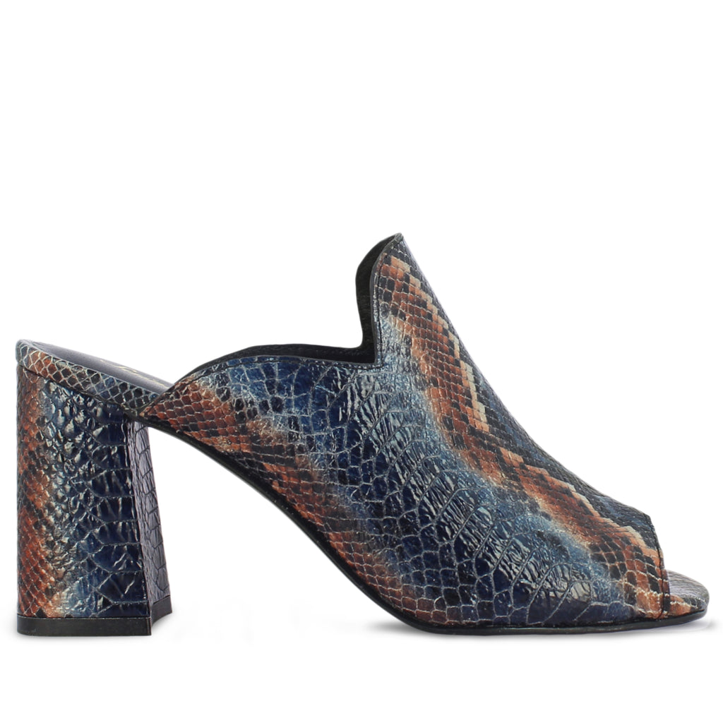 The Melina Snake Print Heel • Impressions Online Boutique