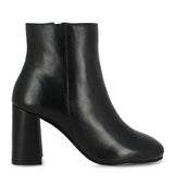 Saint Alexa Black Leather Ankle Boots