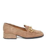 Jenny Taupe Leather Handcrafted Shoes