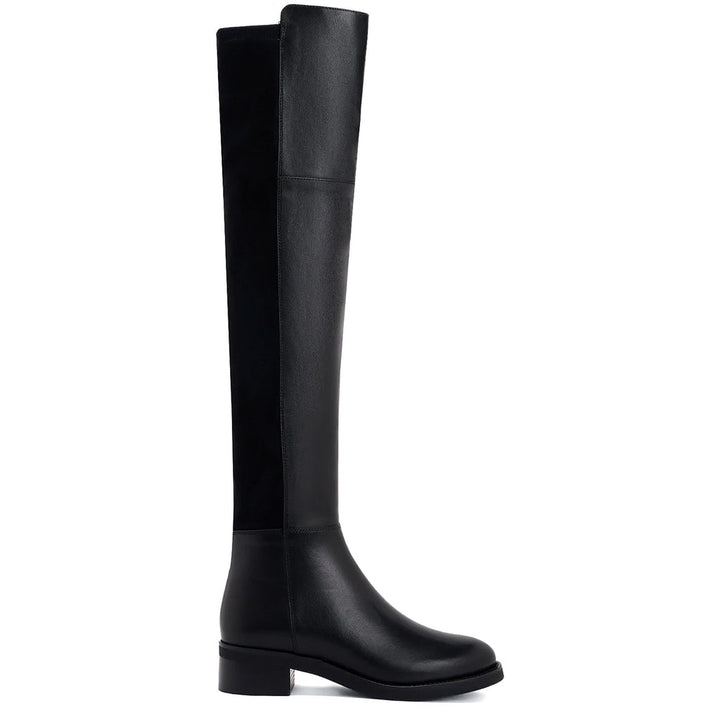 Saint Isabella Brown Strech Suede above the knee boots