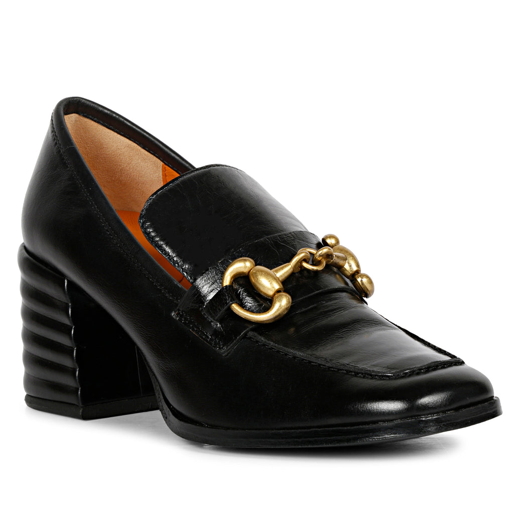 Gucci loafers 2024 with heel