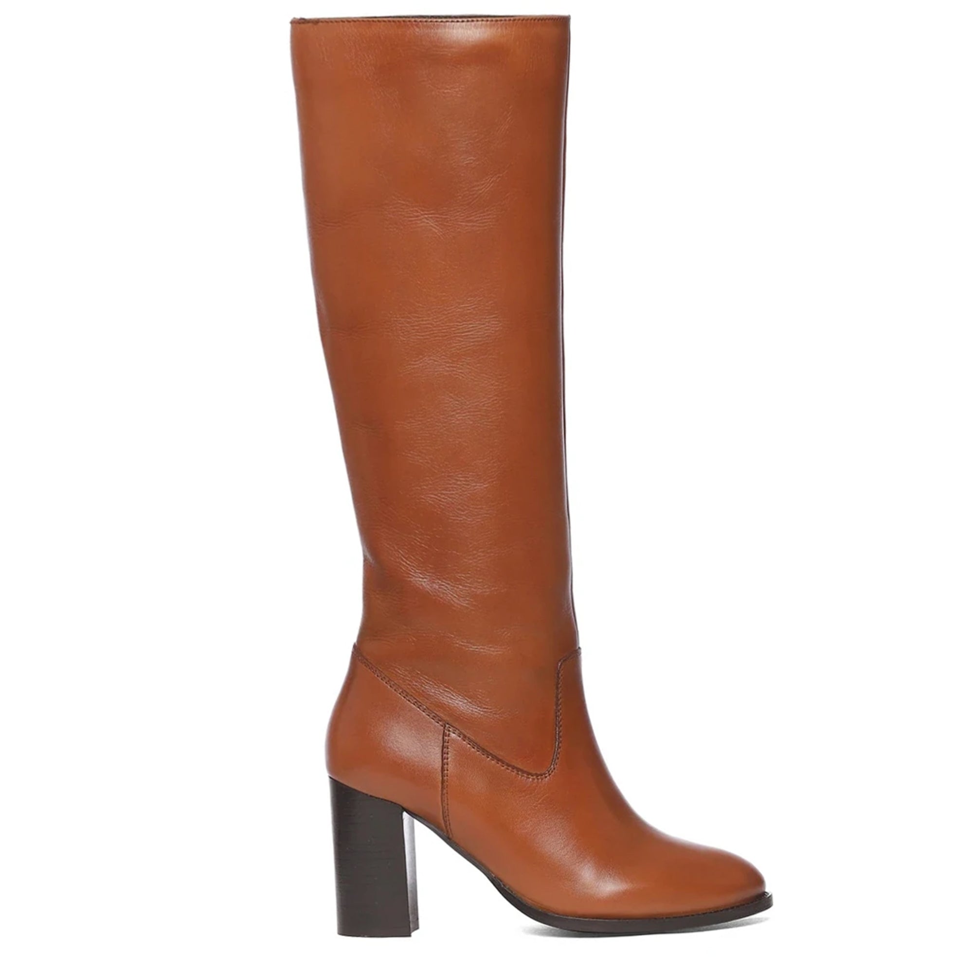 Long tan boots best sale