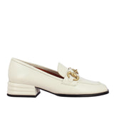 Jenny Leather White Handcrafted Shoes